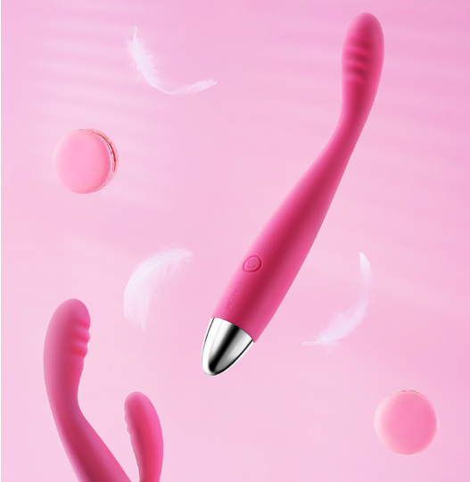 Mini vibrador femenino con punto G, palo de masaje