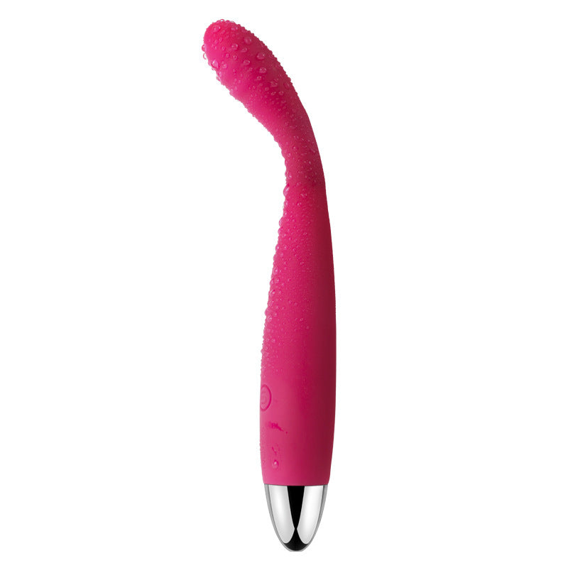 Mini vibrador femenino con punto G, palo de masaje